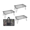 Campingmoon 3 Folding Multipurpose Tables