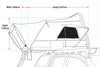 IRTT0078 – URSA 1300 ROOFTOP TENT