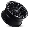 Prado 250 (18X9) 4x MATT BLACK VAPOUR WHEELS (6/139) +30 OFFSET