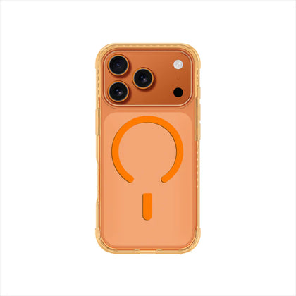 Amazingthing Titan Pro Magsafe Drop Proof Case For iPhone 17 Pro 6.3 (Color: Orange)