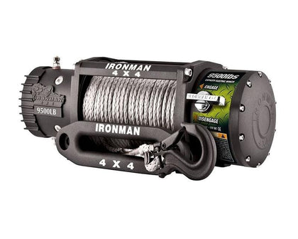 Ironman4x4 - 9500LBS  Syntheic Rope Monster Winch