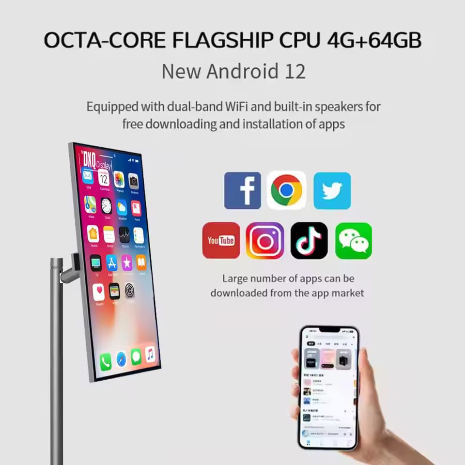 Crony H01 Smart Interactive Mobile Screen 27