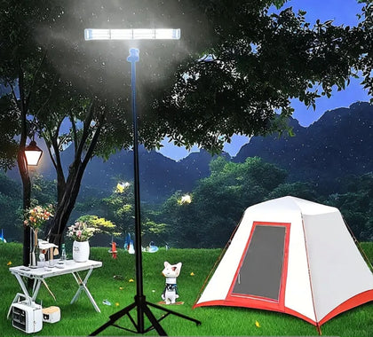 Bracket 4-color adjustable temperature portable camping light