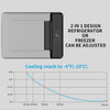 CRONY C9 9.2L Portable Car Refrigerator, -20°C to 20°C, AC/DC & App Control