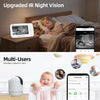 CRONY BM5R59 5inch video baby monitor with Tuya application