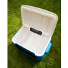 Coleman Polylite Wheeled Mesh 50QT  BL