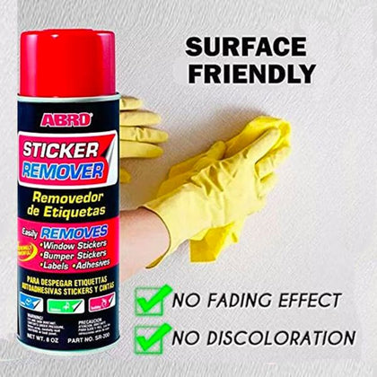 ABRO Sticker & Adhesive Remover 8Oz