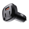 Acefast Fast Charge Car Charger B3 66W (2xUSB-C+1xUSB-A)