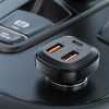 Acefast Fast Charge Car Charger B9 66W (2xUSB-A+USB-C)