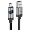 Acefast Charging Data Cable C15-04 USB-A to USB-C 66W