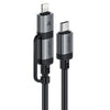 Acefast Charging Data Cable C20-01 USB-C to Lightning / USB-C