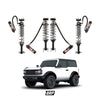 FOX | 2.5-4.5″ FRONT & 2.5-4.5″ REAR 2.5 PERFORMANCE ELITE RESI ADJUSTABLE SHOCKS KIT | BRONCO 2DR/4DR 4WD 2021+