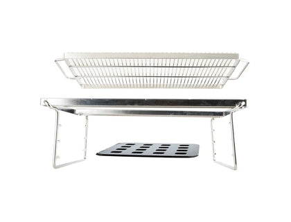 Kings Premium Stainless Steel Firepit Grill