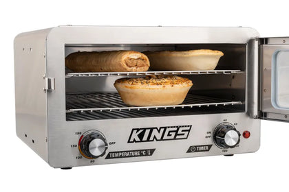 Kings 12V Adventure Travel Oven | Stainless Steel | Fibreglass Insulation | 180 Degree Max Temp