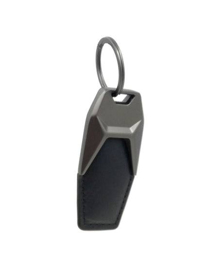 Vroom Leather Keychain-Gry