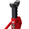 BigRed Steel Hydraulic Jack Stand 3 Ton Black + Red
