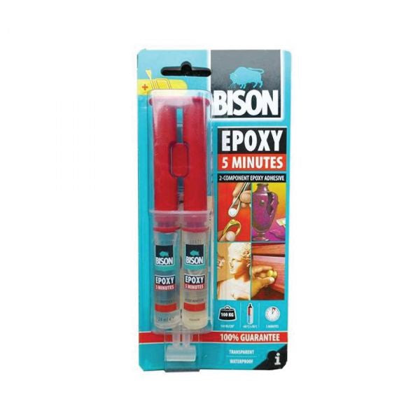 Bison Epoxy 5 Minutes Blister 24ml