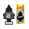 Little Tree Car Perfume Black-Black Ice Fragrance Air Fresheners Imported From Usa