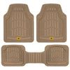 CAT Short Trim Mats 3 Pcs Beige Pvc