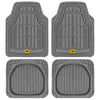 CAT Short Trim Mats 4 Pcs Grey Pvc