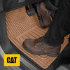 CAT Full Trim Mats 3 Pcs Beige Pvc