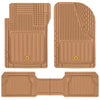 CAT Full Trim Mats 3 Pcs Beige Pvc