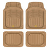 CAT Deep Dish Pro Mats 4 Pcs Beige Pvc