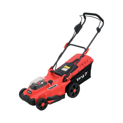 Yato 2x18v Lawn Mower 37 cm + 2x4Ah + D.Charg