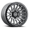 23617858447CH – عجلات ICON RECON PRO / رمادي داكن / 17 × 6 × 5.5 / 0 مم / 110 مم