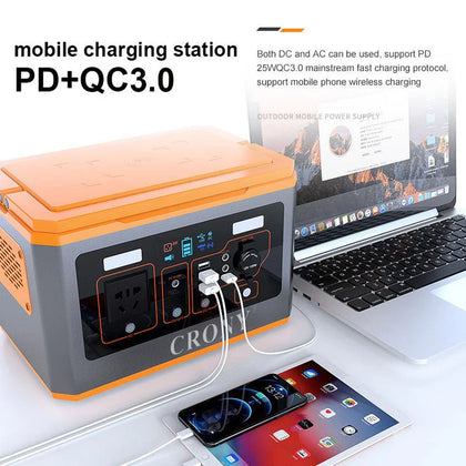 Crony BS500 500W Portable Power Station Outdoor energy storage 110v 220v high power emergency power supply portable power station