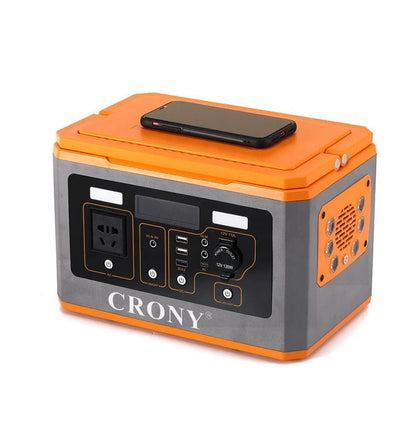 Crony BS800 Portable Power Station 500W portable router battery backup mini dc ups 24V 3A for outdoor activities with DC 5V/3A usb