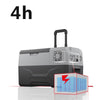 CRONY Car Refrigerator 30L CX30 ECX30 With Lithium Battery car Cooler Camping Fridge Freezer
