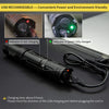 Crony L50 LED Flashlight Outdoor Flashlight 1200 Lumens USB Rechargeable Torch Lithium 18650 Battery Waterproof IPX8