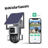 Crony S5 4G-4K-8MP-10X Solar Dual Linkage Battery PTZ Camera 8MP Wireless CCTV Camera Outdoor IP66 Waterproof Solar Dual Camera