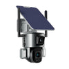 Crony S5 4G-4K-8MP-10X Solar Dual Linkage Battery PTZ Camera 8MP Wireless CCTV Camera Outdoor IP66 Waterproof Solar Dual Camera