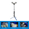 Crony VIP-11 Outdoor Lighting multi-function lamp 5000 Lumen Rechargeable Cordless Collapsible AC/DC Portable LED Work Light with Telescoping Tripod Stand