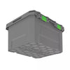 Tred 50-40 Storage Box 65L Mid Grey With Green