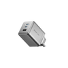 EcoFlow RAPID Pro Charger (100W, 3 Ports, GaN) - Silver