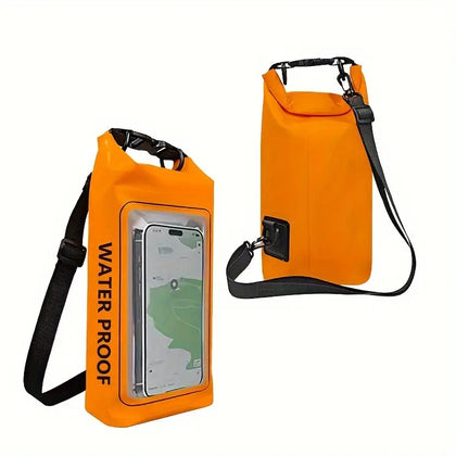 2L Outdoor Waterproof Dry Sack Bag Roll Top Swimming Travel Storage Rafting Surfing Mobile Phone Bag Underwater Pouch Bag