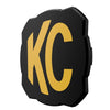 KC LIGHTS | FLEX ERA 4 LIGHT COVER | BLACK W/ YELLOW KC LOGO EA