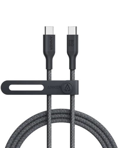 Anker 544 USB-C to USB-C Cable 140W (Bio-Nylon) (0.9m/3ft) -Black