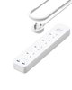 Anker - PowerExtend 322 USB Power Strip 4 in 1 -White