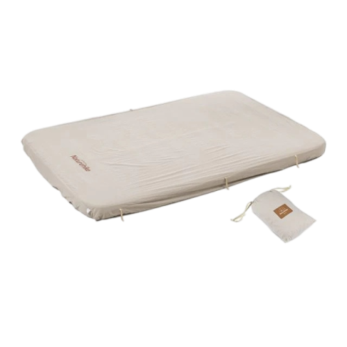 Naturehike - Inflatable Cushion Cotton Bed Cover Double - Khaki
