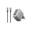 EcoFlow RAPID Pro Charger (140W, 4 Ports, GaN) - Silver