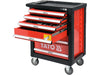 Yato 6 Drawers Roller Cabinet With 185 Pcs Tools