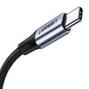 Ugreen CM556 cable with USB-C and DisplayPort 8K connectors, 2 m long - gray