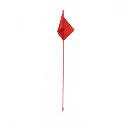 American Off Road 9ft Red Flag Pole with Flag