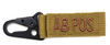 Blood Type Keychain Khaki