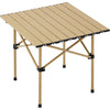 Fundango Aluminum Folding Table M 54x51x49.5cm Khaki