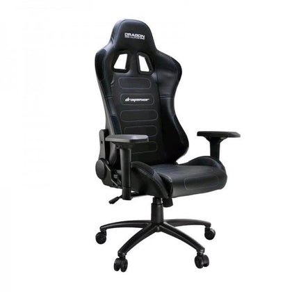 Dragon War GC-003 Ergonomic Racing Chair (Black), 2D armrest